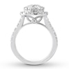 Thumbnail Image 1 of Diamond Engagement Ring 1-7/8 ct tw Round-cut 14K White Gold