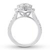 Thumbnail Image 1 of Diamond Engagement Ring 1-7/8 ct tw Round-cut 14K White Gold