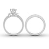 Thumbnail Image 1 of Diamond Bridal Set 7/8 carat tw Round-cut 14K White Gold