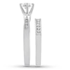 Thumbnail Image 3 of Diamond Bridal Set 7/8 carat tw Round-cut 14K White Gold
