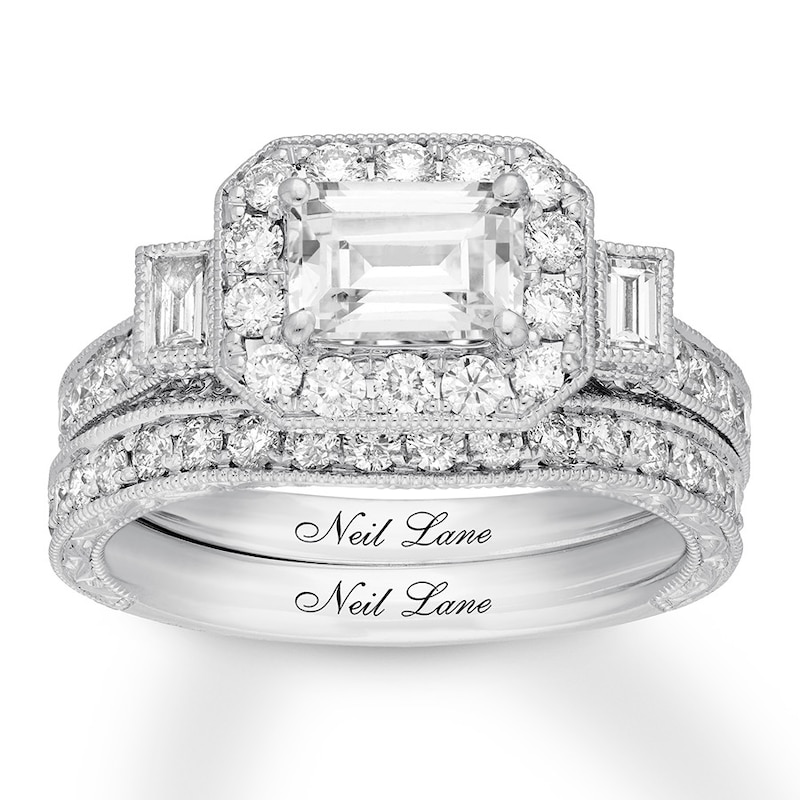 Neil Lane Bridal Set 2 ct tw Diamonds 14K White Gold