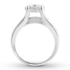 Thumbnail Image 1 of Diamond Engagement Ring 1-3/8 ct tw Round-cut 14K White Gold