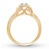 Thumbnail Image 2 of Diamond Engagement Ring 5/8 ct tw Round-cut 14K Yellow Gold