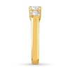 Thumbnail Image 2 of Diamond 3-Stone Ring 1-5/8 ct tw Round-cut 14K Yellow Gold