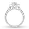 Thumbnail Image 1 of Diamond Engagement Ring 1-5/8 ct tw  Round-cut 14K White Gold