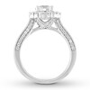 Thumbnail Image 1 of Diamond Engagement Ring 1-5/8 ct tw  Round-cut 14K White Gold