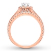 Thumbnail Image 1 of Neil Lane Bridal Set 1-1/4 ct tw Oval-cut 14K Rose Gold