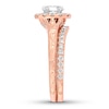 Thumbnail Image 2 of Neil Lane Bridal Set 1-1/4 ct tw Oval-cut 14K Rose Gold