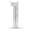 Thumbnail Image 1 of Neil Lane Bridal Set 2-1/2 ct tw Emerald-cut 14K White Gold