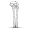 Thumbnail Image 2 of Neil Lane Bridal Set 1-7/8 ct tw Emerald-cut 14K White Gold