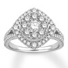 Thumbnail Image 0 of Diamond Engagement Ring 1-3/4 ct tw Round-cut 14K White Gold