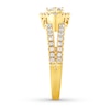 Thumbnail Image 2 of Diamond Engagement Ring 7/8 ct tw Pear-shaped 14K Yellow Gold
