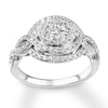 Thumbnail Image 0 of Diamond Engagement Ring 1 carat tw Round-cut 14K White Gold