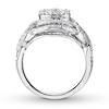 Thumbnail Image 1 of Diamond Engagement Ring 1 carat tw Round-cut 14K White Gold
