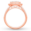 Thumbnail Image 1 of Diamond Engagement Ring 5/8 ct tw Round-cut 14K Rose Gold