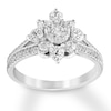 Thumbnail Image 0 of Diamond Engagement Ring 1 carat tw Round-cut 14K White Gold