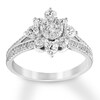 Thumbnail Image 1 of Diamond Engagement Ring 1 carat tw Round-cut 14K White Gold