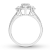 Thumbnail Image 2 of Diamond Engagement Ring 1 carat tw Round-cut 14K White Gold