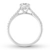 Thumbnail Image 2 of Diamond Engagement Ring 7/8 ct tw Round-cut 14K White Gold