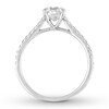 Thumbnail Image 1 of Diamond Engagement Ring 7/8 ct tw Round-cut 14K White Gold