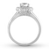 Thumbnail Image 2 of Diamond Engagement Ring 3/4 ct tw Round-cut 14K White Gold