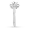 Thumbnail Image 3 of Diamond Engagement Ring 3/4 ct tw Round-cut 14K White Gold