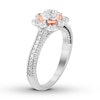 Thumbnail Image 3 of Diamond Engagement Ring 5/8 ct tw Round-cut 14K Two-Tone Gold