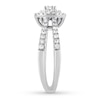 Thumbnail Image 2 of Diamond Engagement Ring 3/4 ct tw Round-cut 14K White Gold