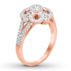Thumbnail Image 2 of Diamond Engagement Ring 3/4 ct tw Round-cut 14K Rose Gold