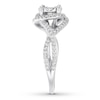 Thumbnail Image 2 of Diamond Engagement Ring 1 ct tw Round-cut 14K White Gold