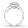 Thumbnail Image 1 of Diamond Engagement Ring 1 carat tw Round-cut 14K White Gold