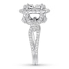 Thumbnail Image 2 of Diamond Engagement Ring 1-1/2 ct tw Round-cut 14K White Gold