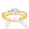 Thumbnail Image 1 of Diamond Engagement Ring 7/8 ct tw Round-cut 14K Yellow Gold