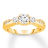 Thumbnail Image 0 of Diamond Engagement Ring 7/8 ct tw Round-cut 14K Yellow Gold