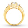 Thumbnail Image 2 of Diamond Engagement Ring 7/8 ct tw Round-cut 14K Yellow Gold