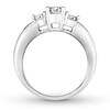 Thumbnail Image 2 of Diamond Engagement Ring 7/8 ct tw Round-cut 14K White Gold