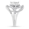 Thumbnail Image 2 of Princess-cut Diamond Engagement Ring 1-1/2 ct tw 14K White Gold