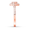 Thumbnail Image 2 of Diamond Engagement Ring 3/4 ct tw Round-cut 14K Rose Gold