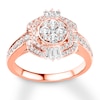 Thumbnail Image 1 of Diamond Engagement Ring 1 ct tw Round-cut 14K Rose Gold