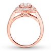 Thumbnail Image 2 of Diamond Engagement Ring 1 ct tw Round-cut 14K Rose Gold