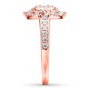 Thumbnail Image 3 of Diamond Engagement Ring 1 ct tw Round-cut 14K Rose Gold