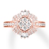 Thumbnail Image 3 of Diamond Engagement Ring 1 ct tw Round-cut 14K Rose Gold