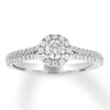 Thumbnail Image 1 of Diamond Engagement Ring 5/8 ct tw Round-cut 14K White Gold