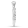 Thumbnail Image 3 of Diamond Engagement Ring 5/8 ct tw Round-cut 14K White Gold