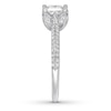 Thumbnail Image 2 of Princess-cut Diamond Engagement Ring 1-1/4 ct tw 14K White Gold