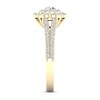 Thumbnail Image 3 of Diamond Engagement Ring 1 ct tw Round 14K Yellow Gold