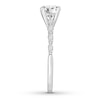 Thumbnail Image 3 of Diamond Engagement Ring 5/8 ct tw Round-cut 14K White Gold