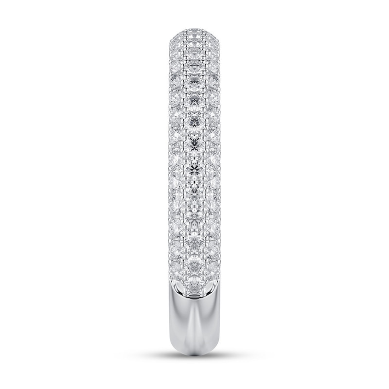 Michael M Wedding Band 1/2 ct tw Diamonds 18K White Gold