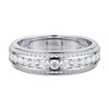 Thumbnail Image 3 of Michael M Wedding Band 7/8 ct tw Diamonds 18K White Gold