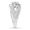Diamond Engagement Ring 1 ct tw Round-cut 14K White Gold